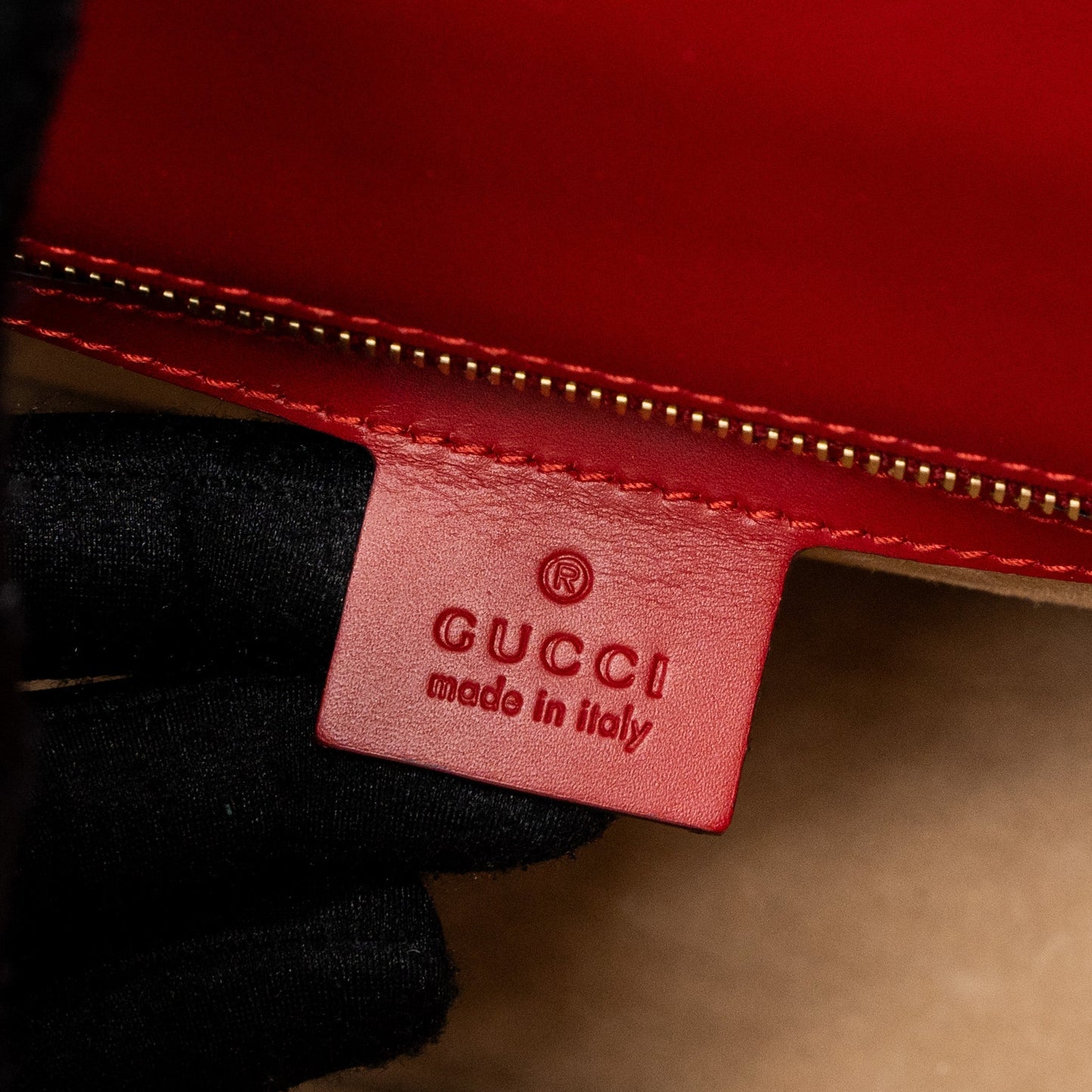 Gucci Small Sylvie Bag Calfskin Red