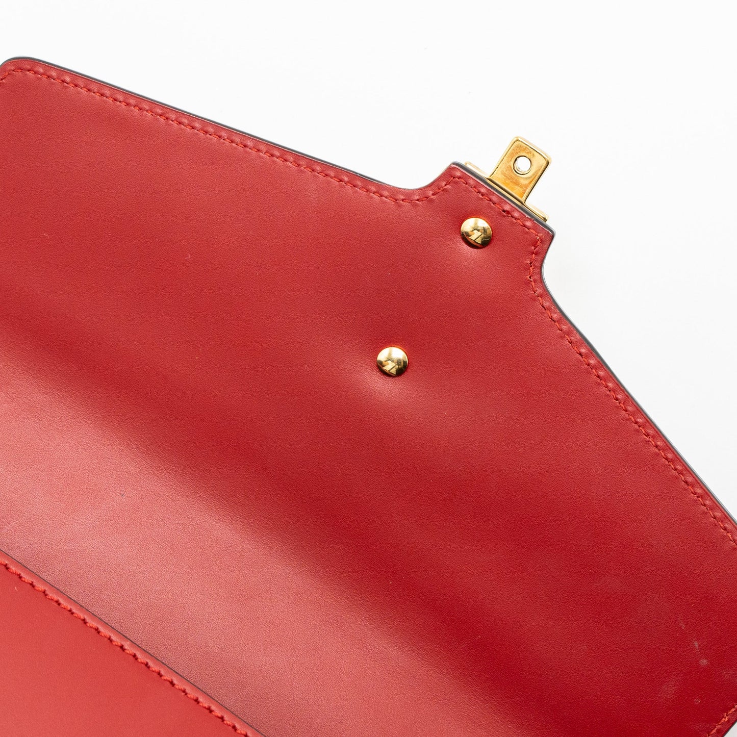 Gucci Small Sylvie Bag Calfskin Red