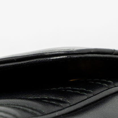 Gucci Small GG Marmont Bag Calfskin Black