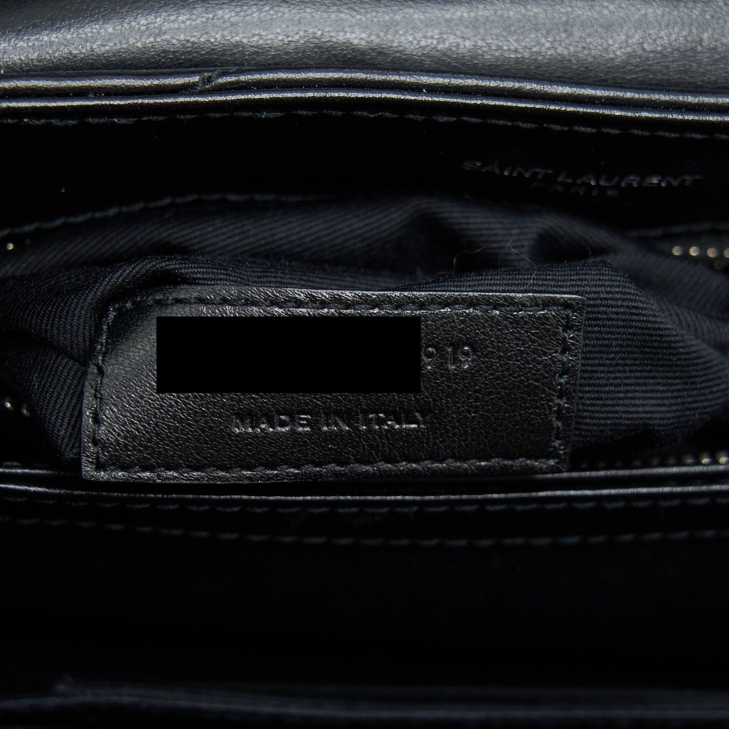 Saint Laurent/ YSL Toy Lou Lou Black SHW