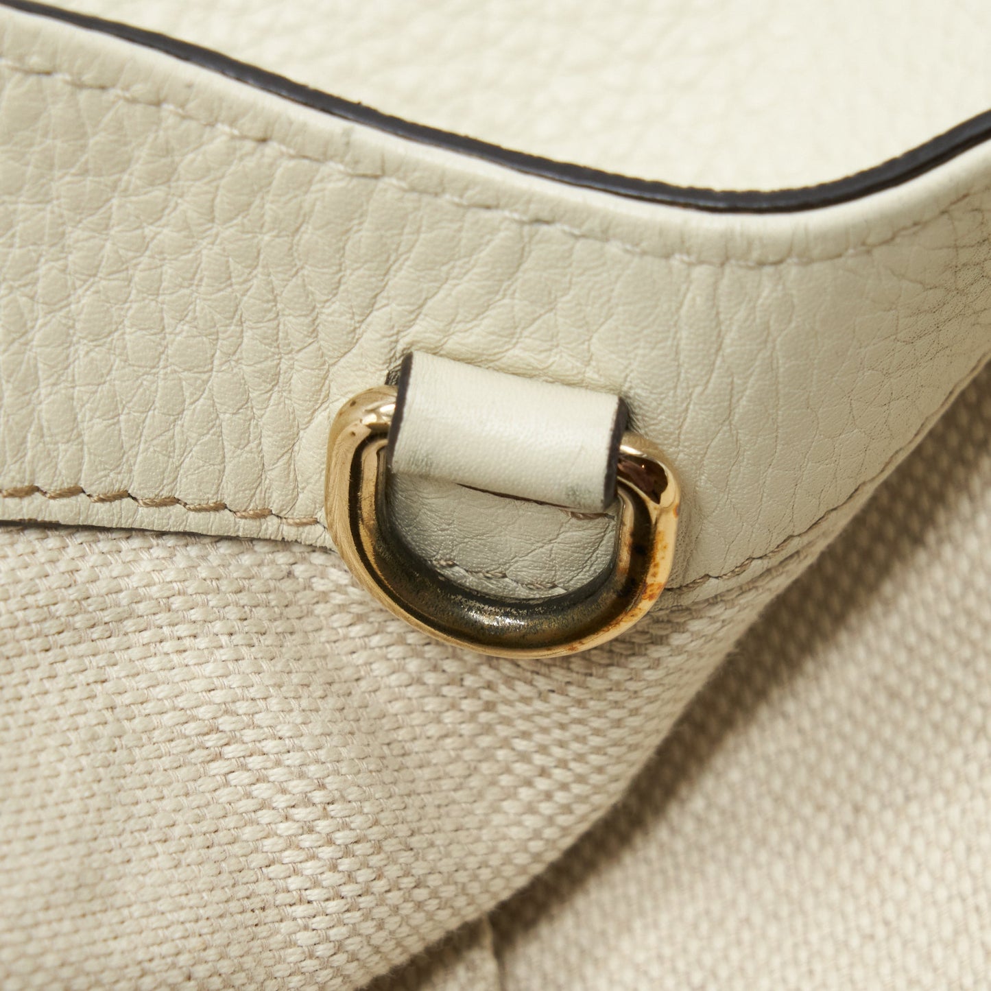 Gucci GG Disco Tote Bag White