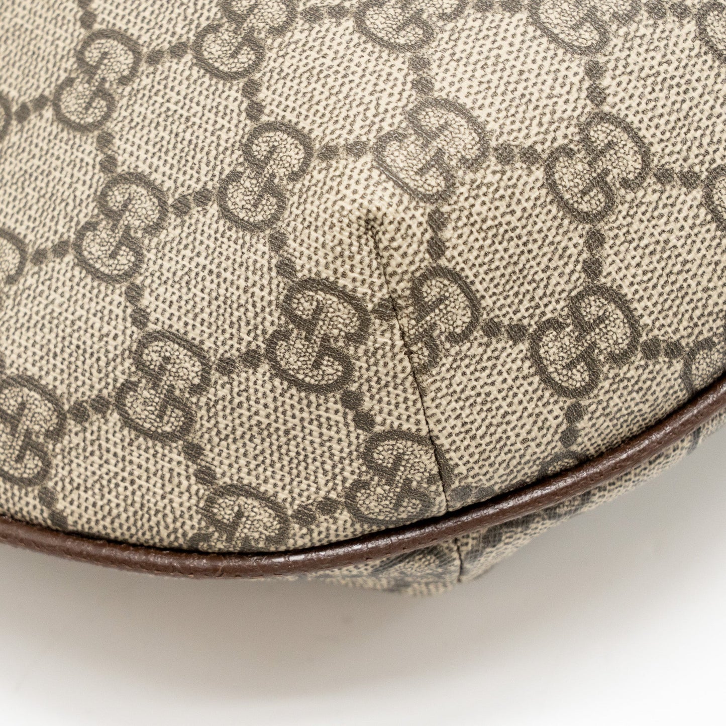 Gucci Small Ophidia Half Moon Crossbody Hobo Bag GG Supreme Canvas