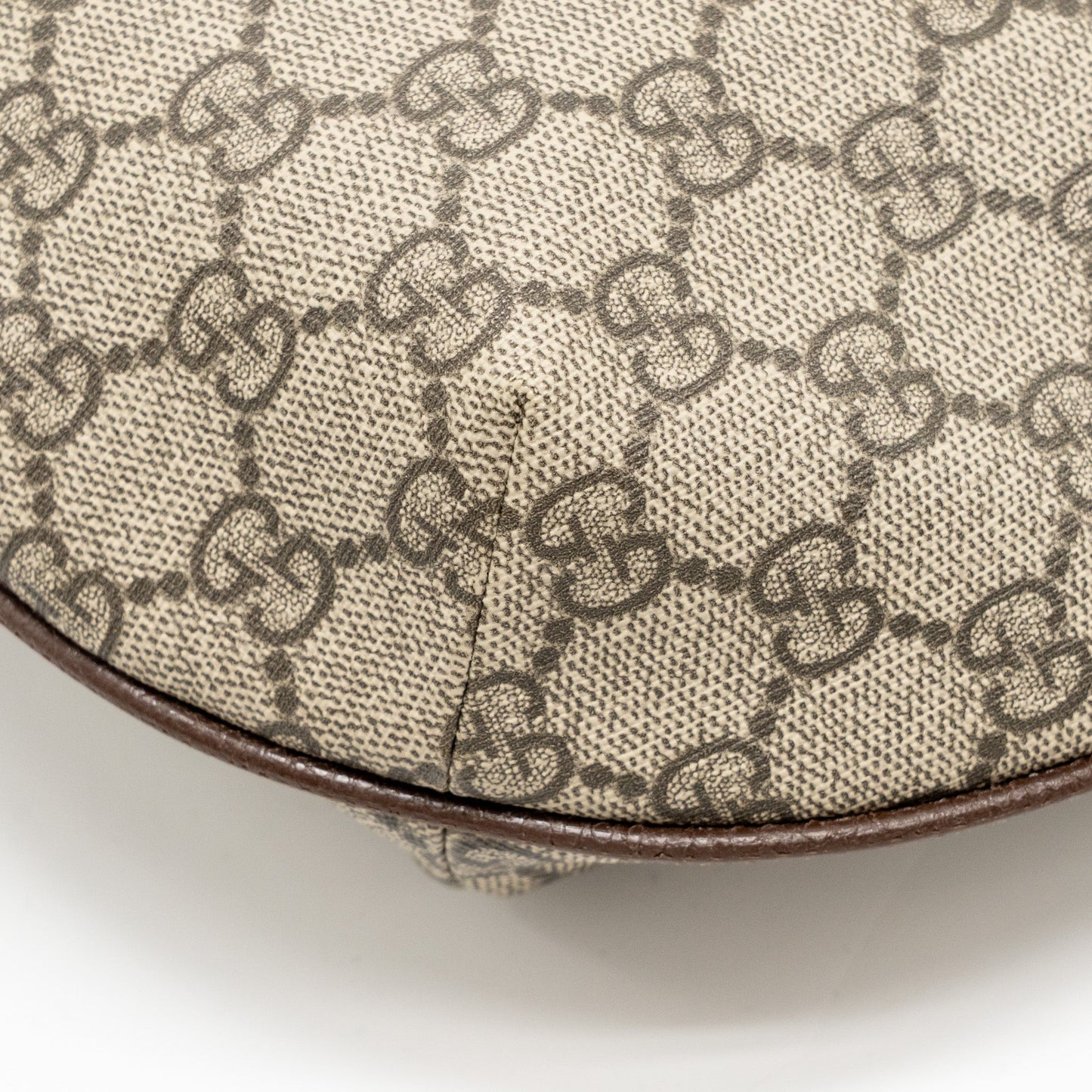 Gucci Small Ophidia Half Moon Crossbody Hobo Bag GG Supreme Canvas