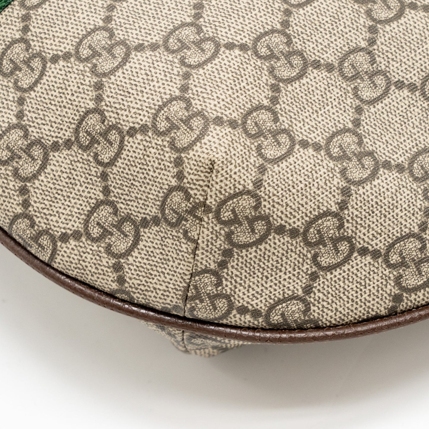 Gucci Small Ophidia Half Moon Crossbody Hobo Bag GG Supreme Canvas