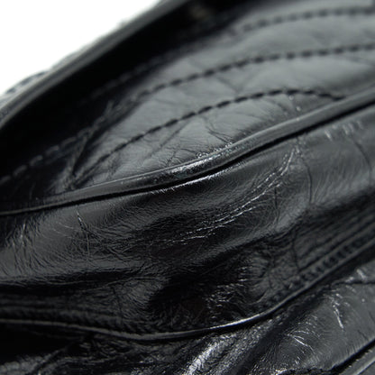 Saint Laurent Niki Large Bag In Black and Black Hardware
