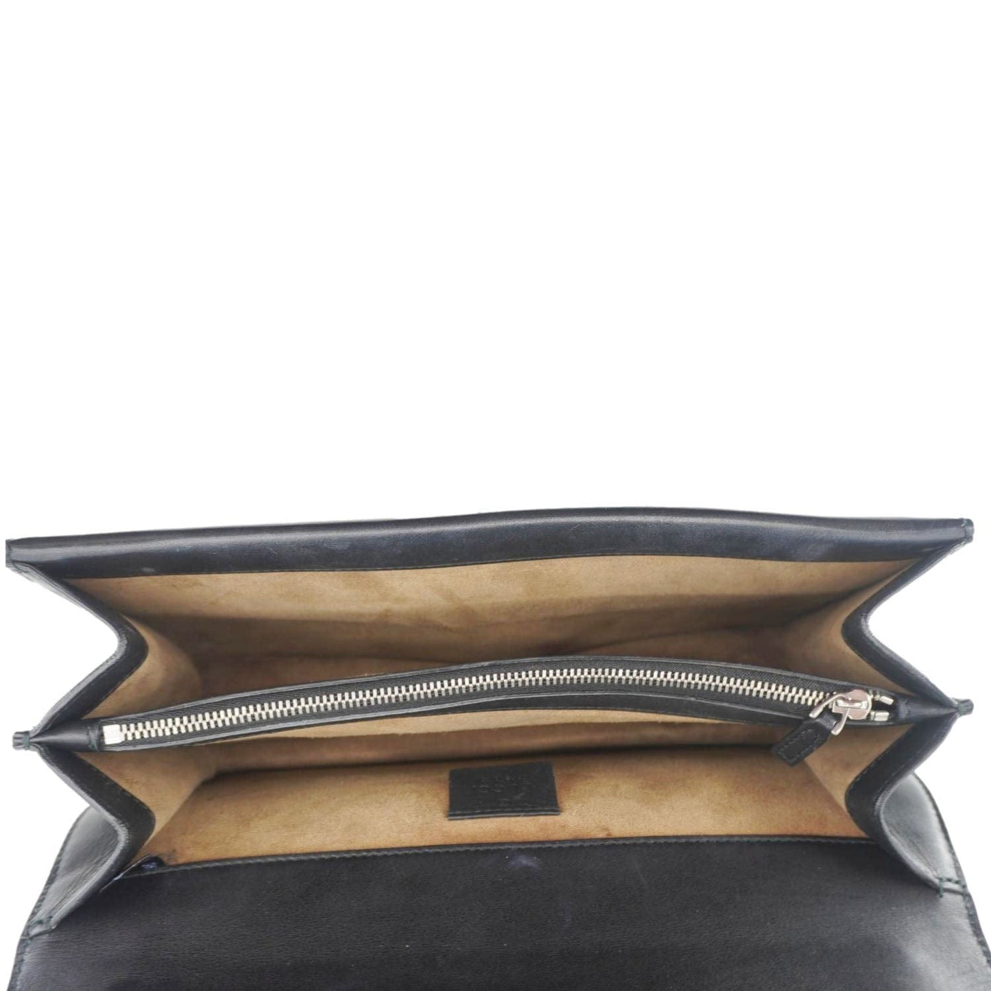 GUCCI Arabesque Small Dionysus GG Supreme Canvas Shoulder Bag Black