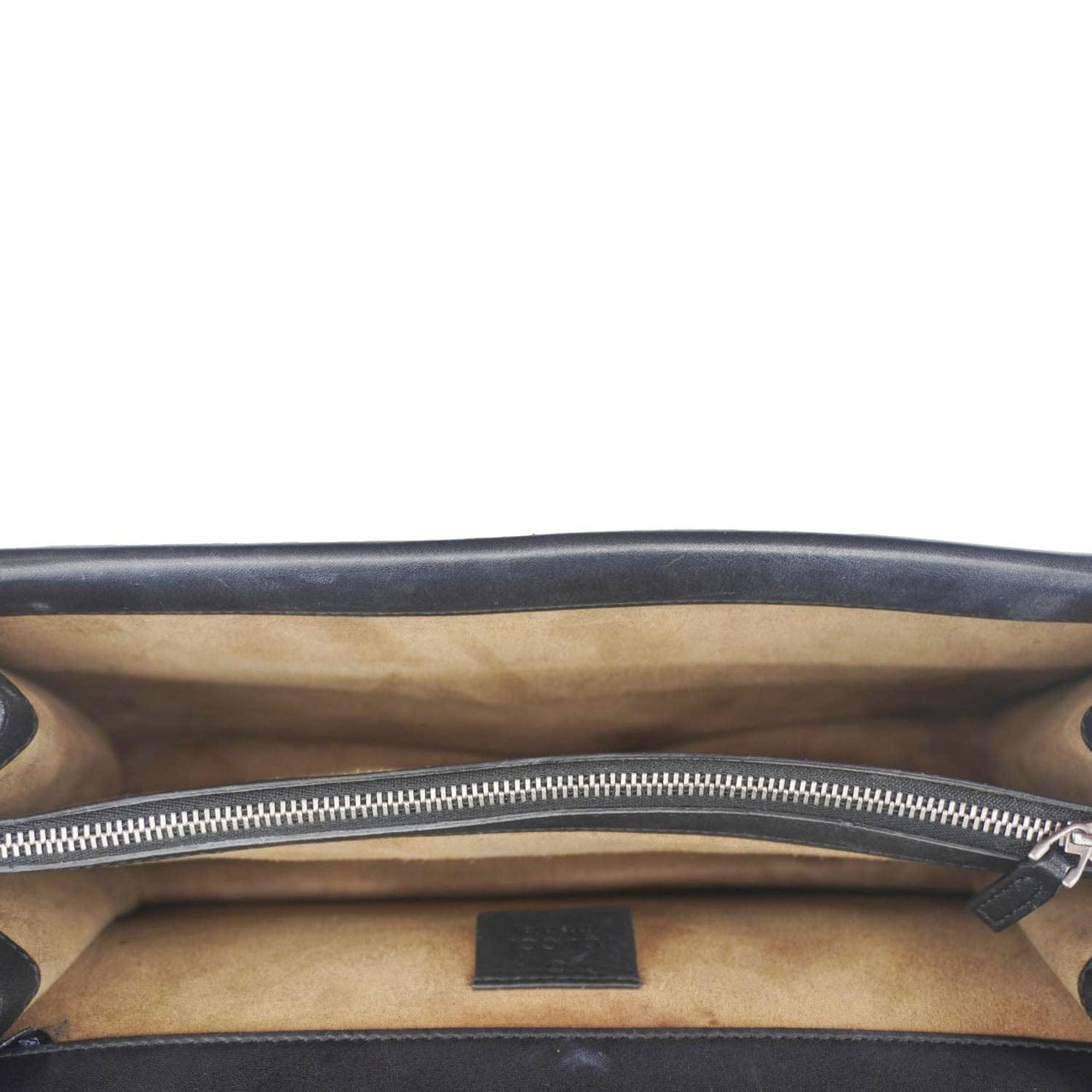 GUCCI Arabesque Small Dionysus GG Supreme Canvas Shoulder Bag Black