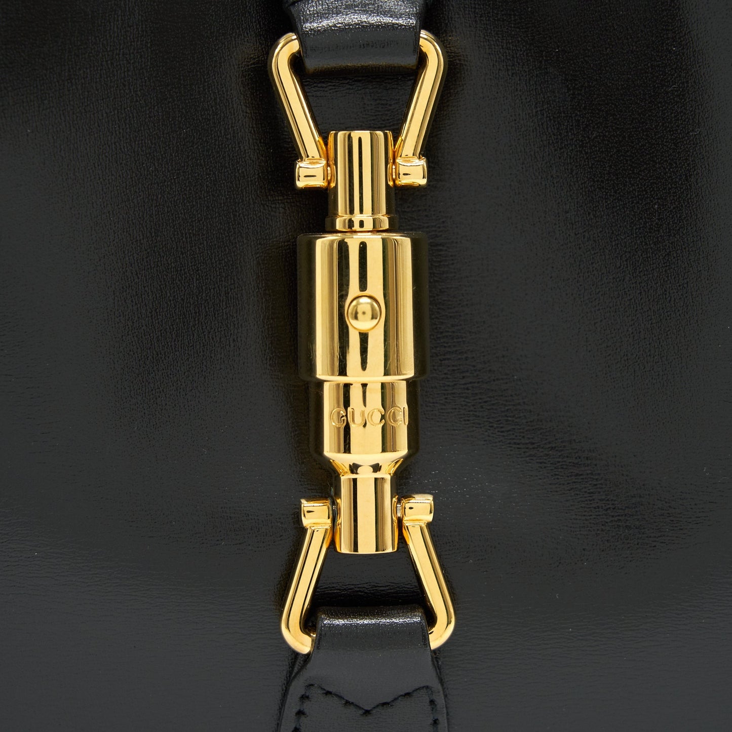 Gucci Jackie 1961 in Black Leather in