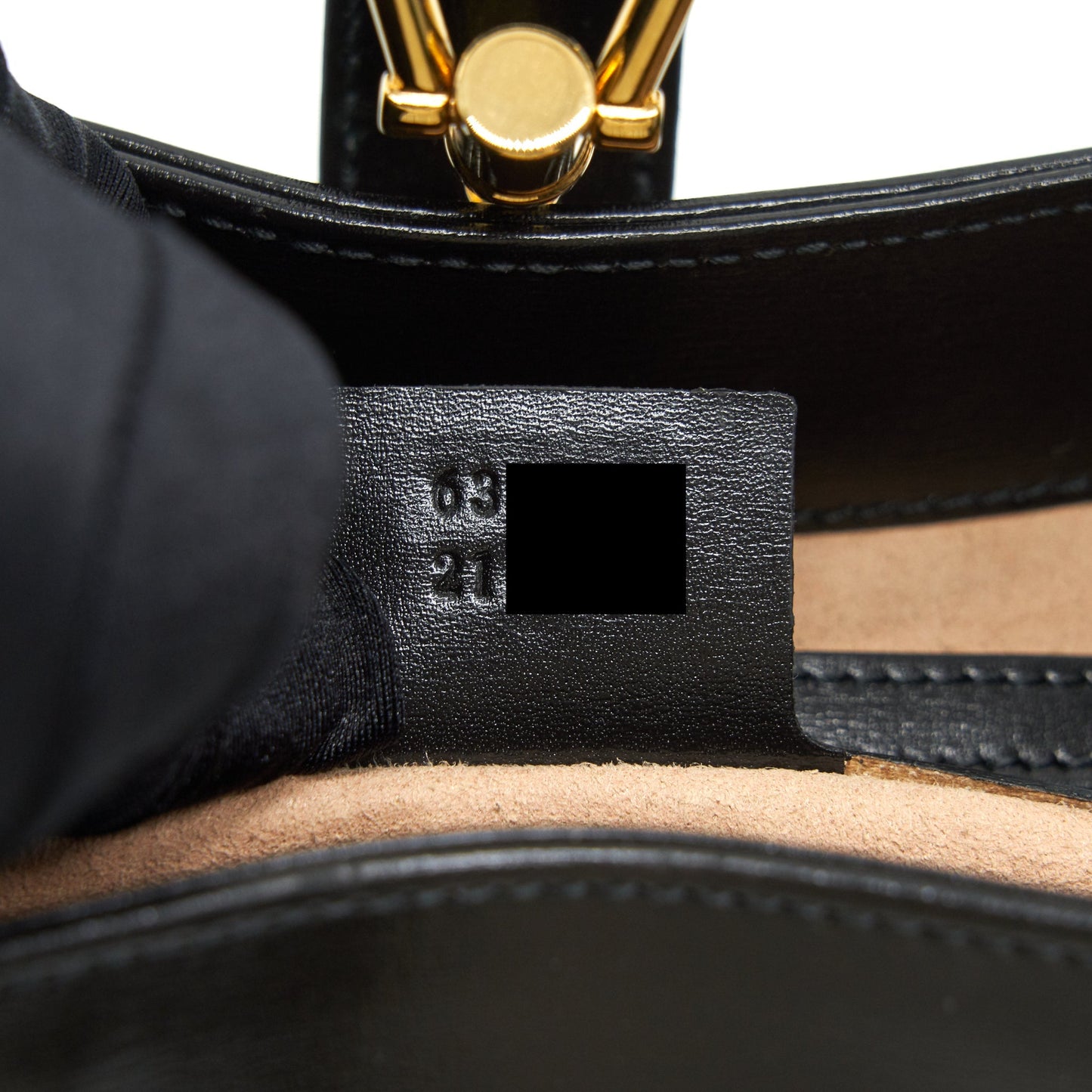 Gucci Jackie 1961 in Black Leather in
