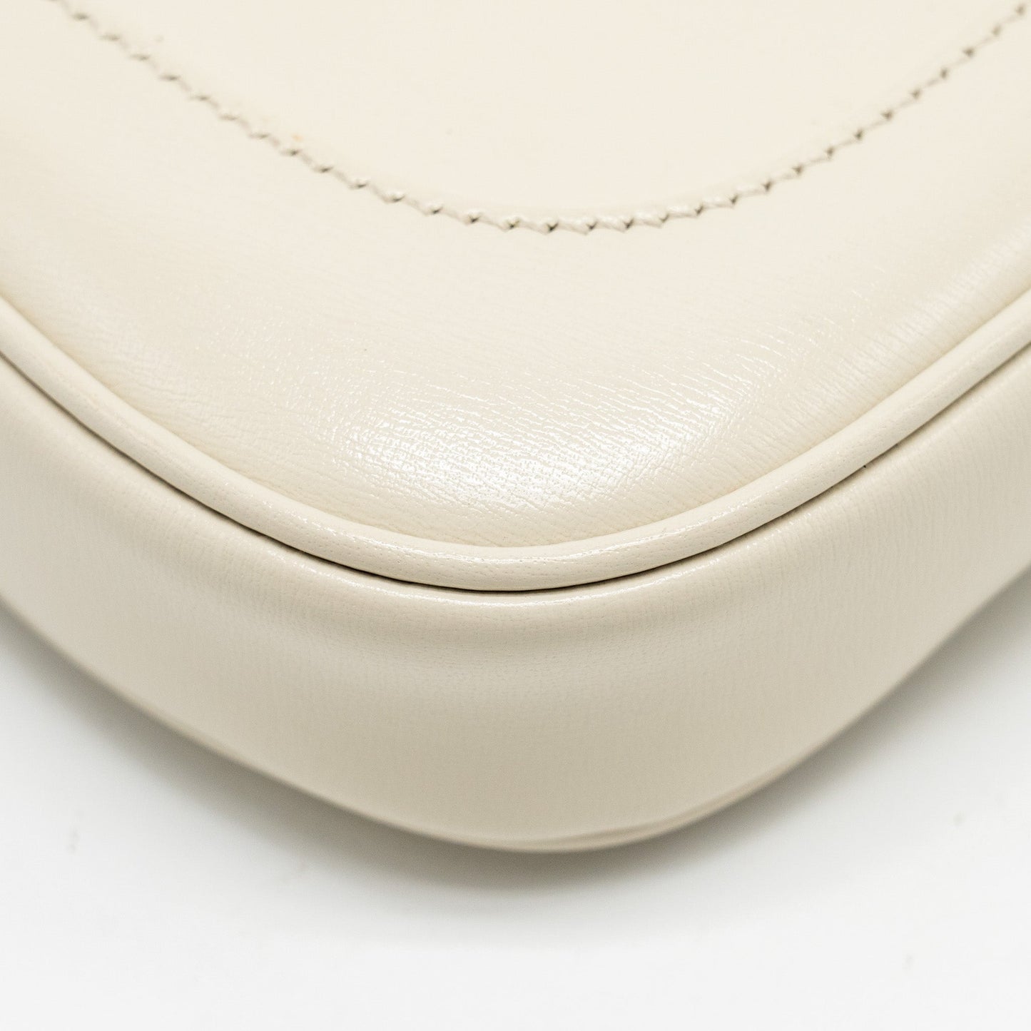 Gucci Jackie 1961 Mini Shoulder Bag Calfskin WHITE