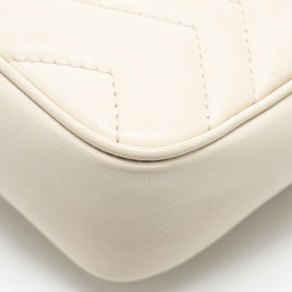 Gucci GG Marmont Super Mini Calfskin White