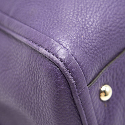 GUCCI PURPLE SHOULDER TOTE BAG