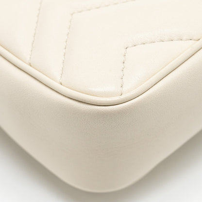 Gucci GG Marmont Super Mini Calfskin White