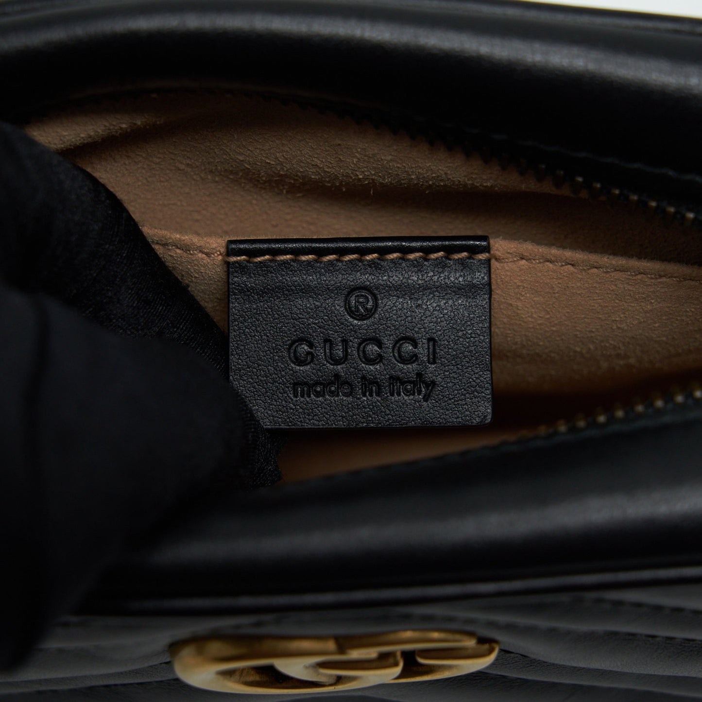 Gucci Marmont Camera Bag Black