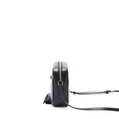 Saint Laurent/YSL Lou Camera Bag Calfskin Black GHW