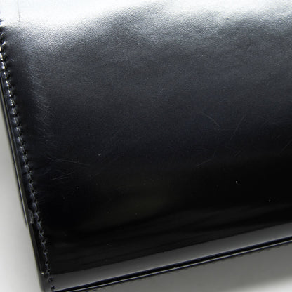 Saint Laurent Kate Flap Bag Patent Black GHW