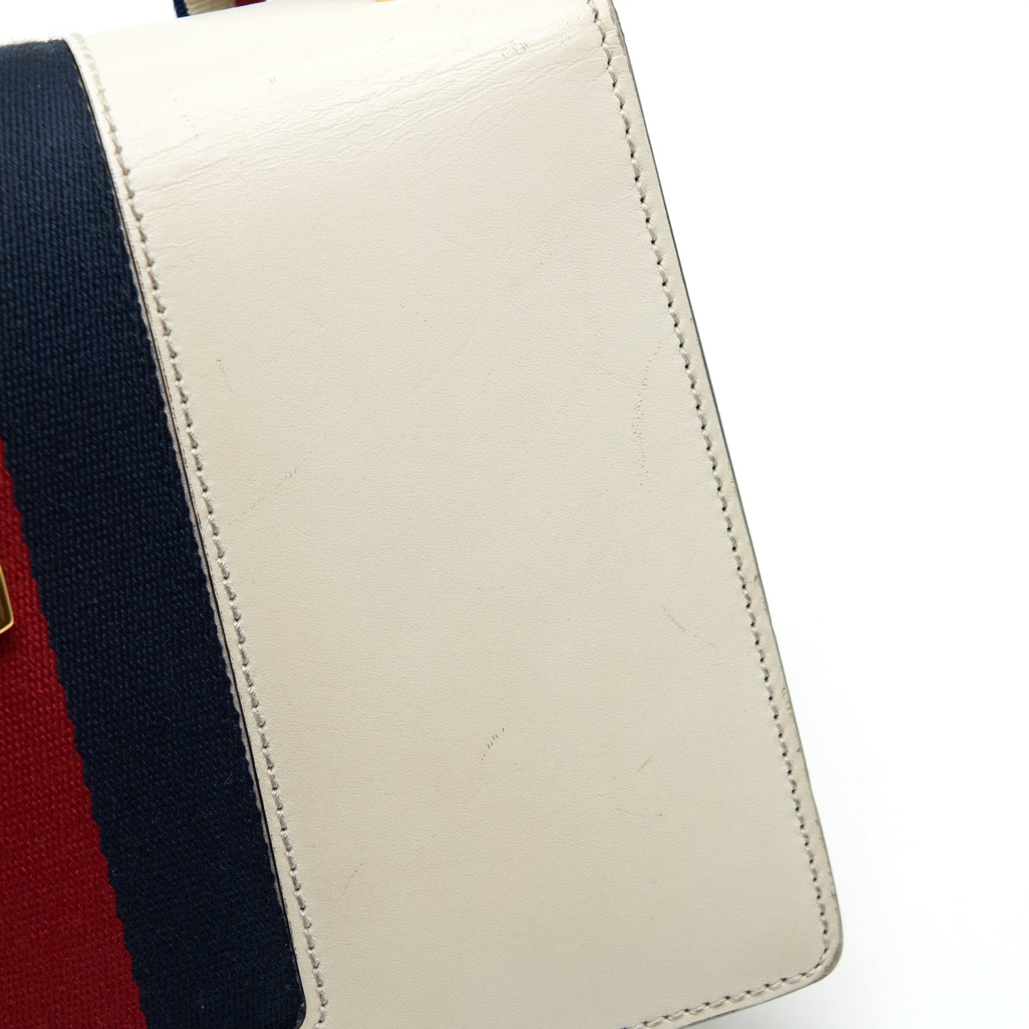 Gucci Small Sylvie Bag White