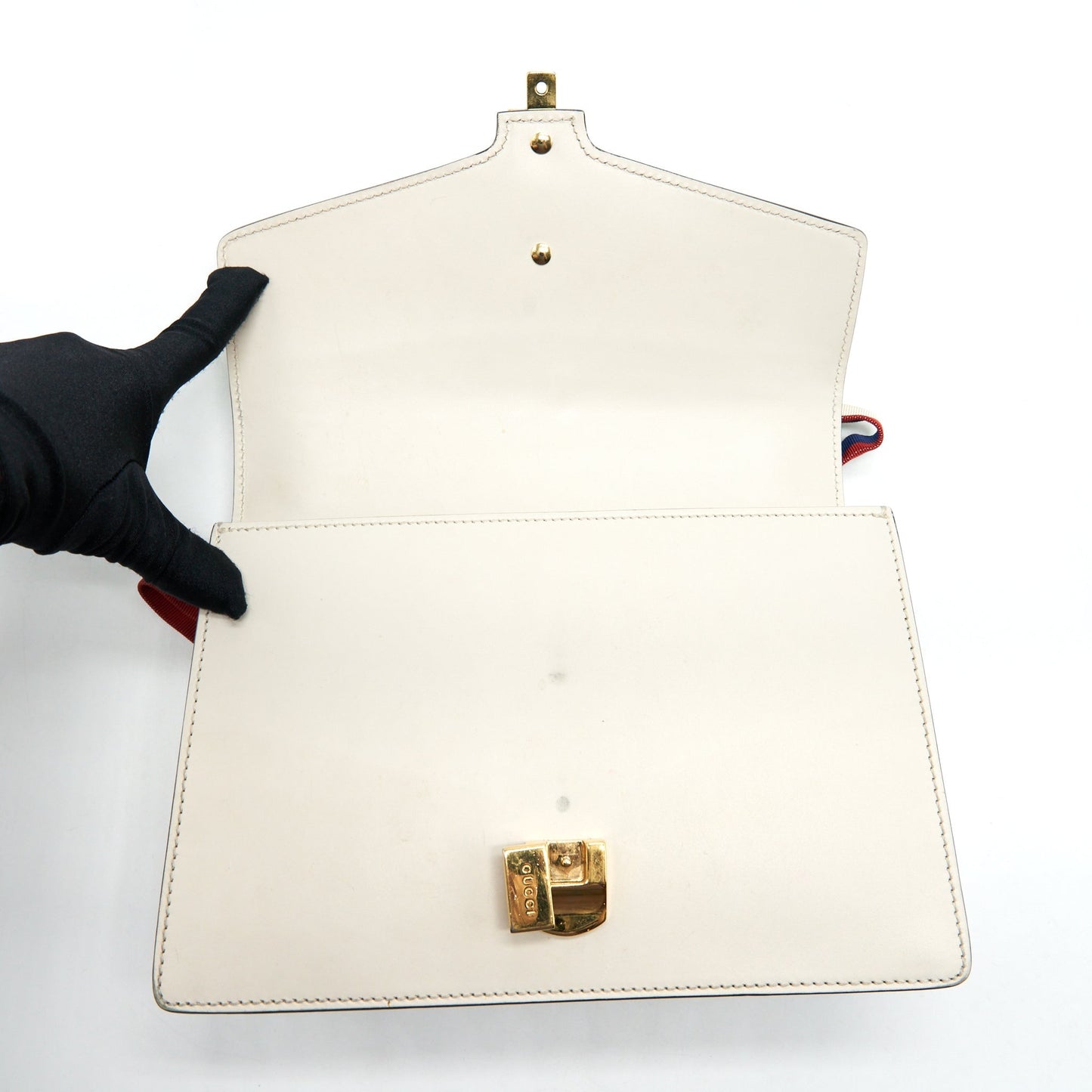 Gucci Small Sylvie Bag White
