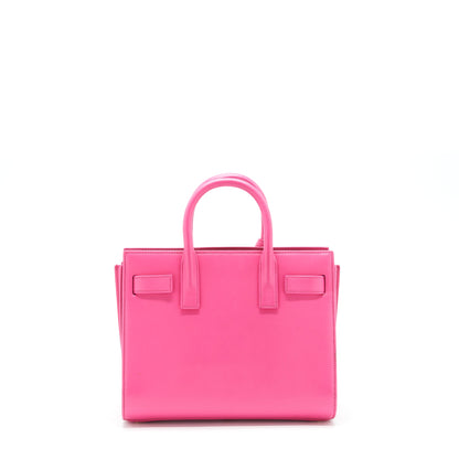 Saint Laurent/YSL Nano Sac De Jour Nano Calfskin Pink GHW