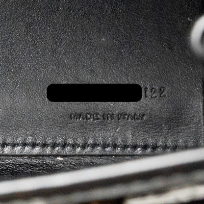 Saint Laurent/YSL Nano Sac de Jour Croc-Embossed Calfskin Black GHW