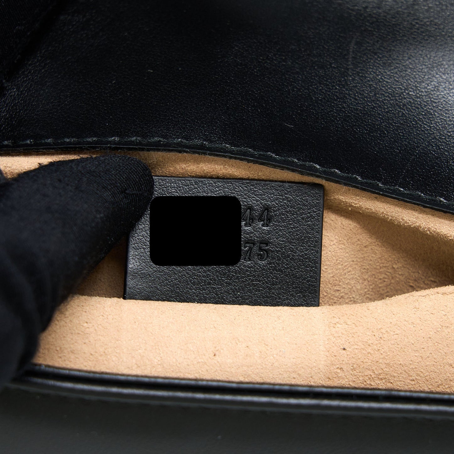 Gucci Small Marmont Shoulder Bag Calfskin Black