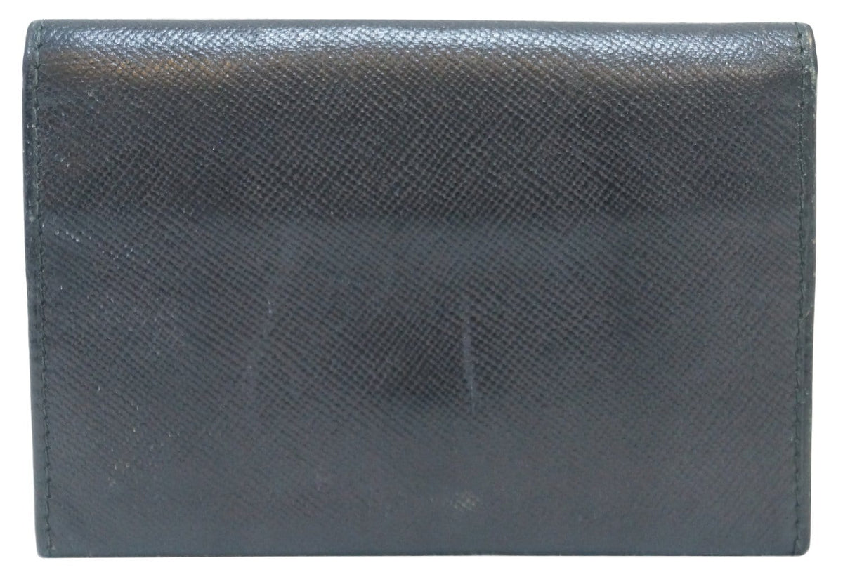 Prada Saffiano Leather Black Wallet