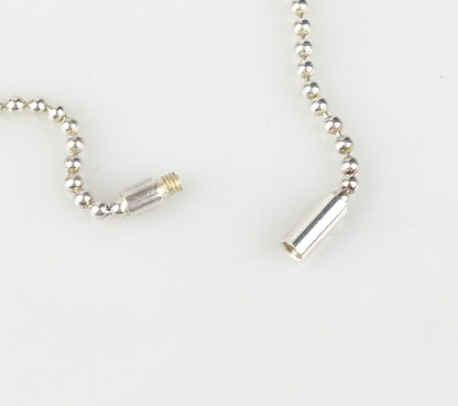 Gucci Sterling Silver Children's Gucci Plate Choker