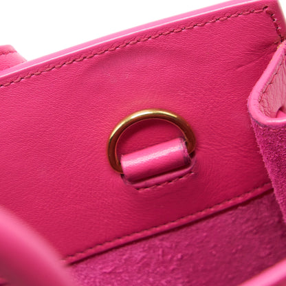 Saint Laurent/YSL Nano Sac De Jour Nano Calfskin Pink GHW