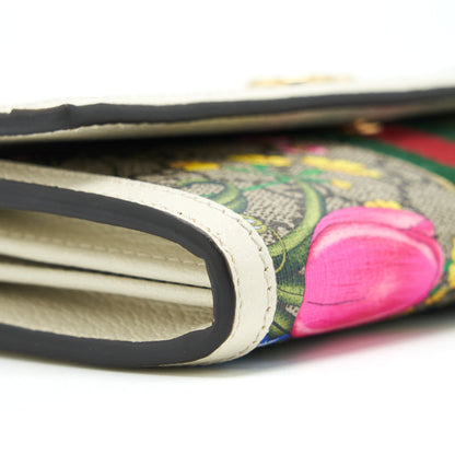 Gucci Flower Long Wallet Multicolour