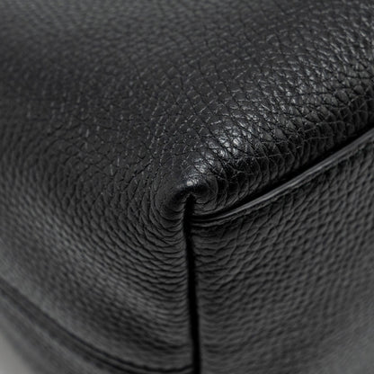 Gucci Interlocking G Soho Tote Bag Calfskin Black