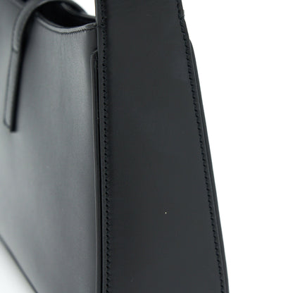 Saint Laurent/YSL Le5 A7 Hobo Bag Smooth Calfskin Black GHW