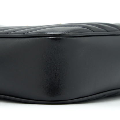 Saint Laurent/YSL Lou Camera Bag Calfskin Black GHW
