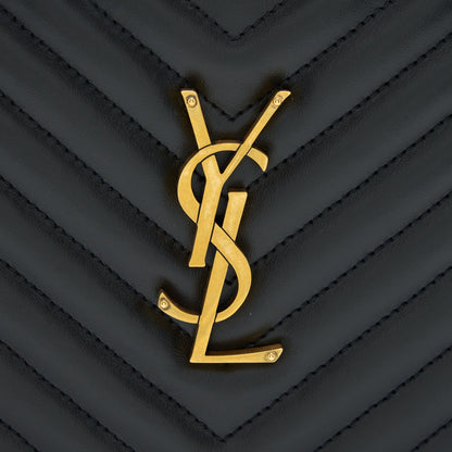 Saint Laurent/YSL Lou Camera Bag Calfskin Black GHW