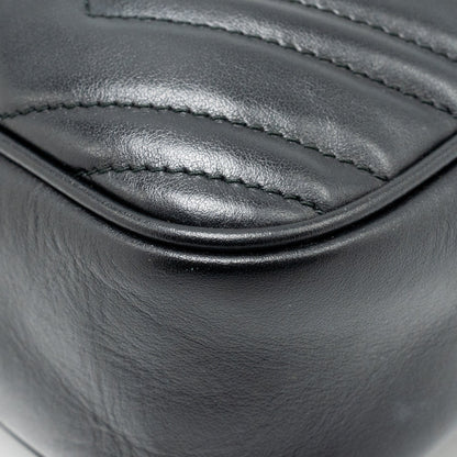 Gucci Marmont Camera Bag Calfskin Black