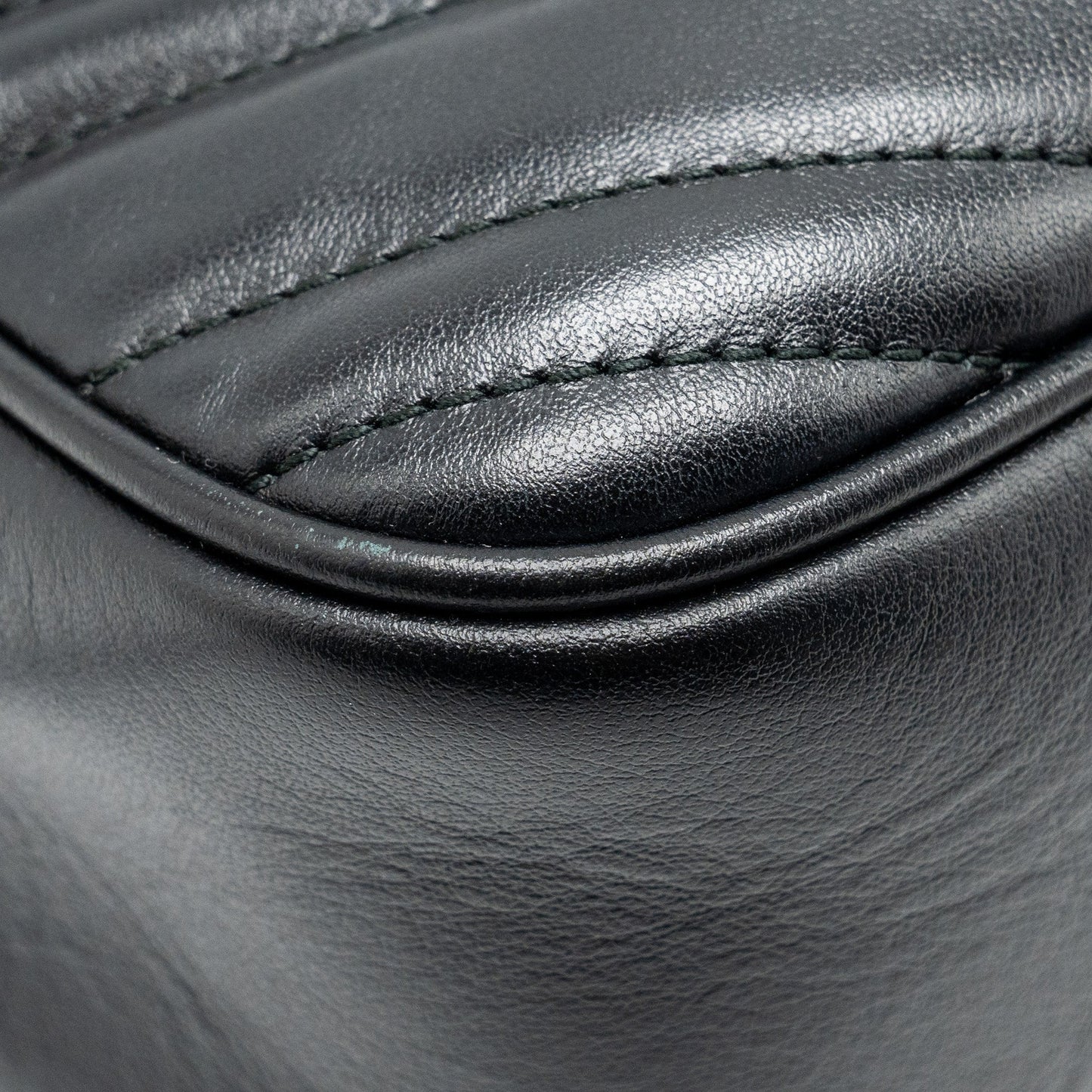 Gucci Marmont Camera Bag Calfskin Black