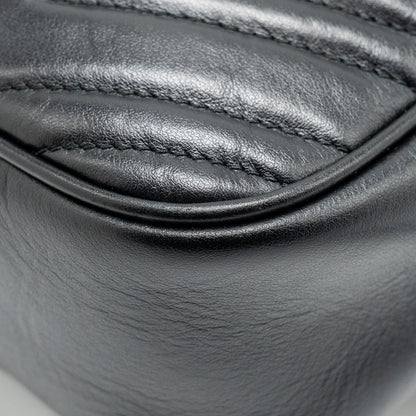 Gucci Marmont Camera Bag Calfskin Black