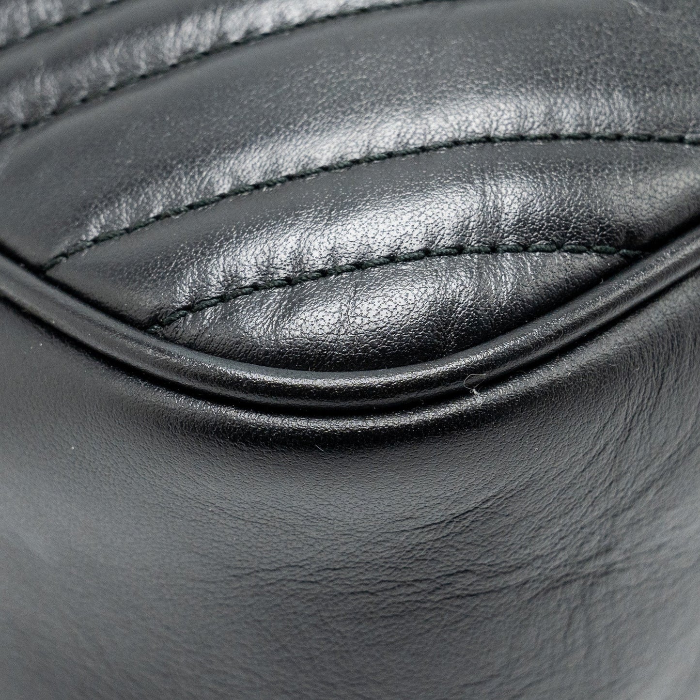 Gucci Marmont Camera Bag Calfskin Black