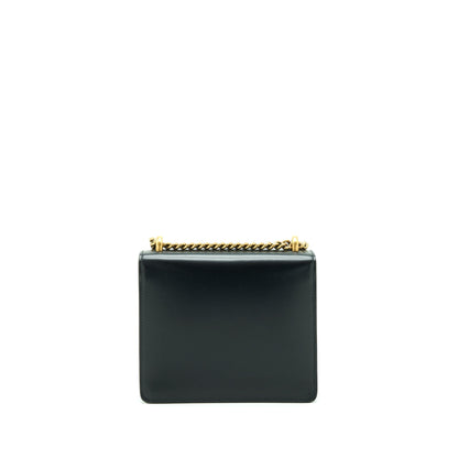 Gucci GG Flap Bag Box Calfskin Black
