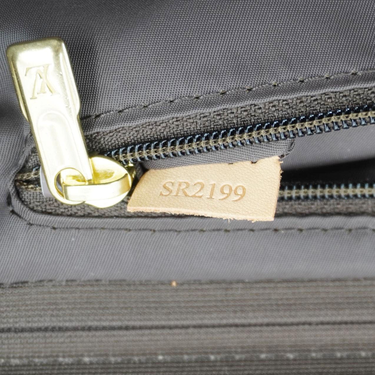 LOUIS VUITTON Pegase 55 Monogram Canvas Luggage Suitcase Travel Bag Brown