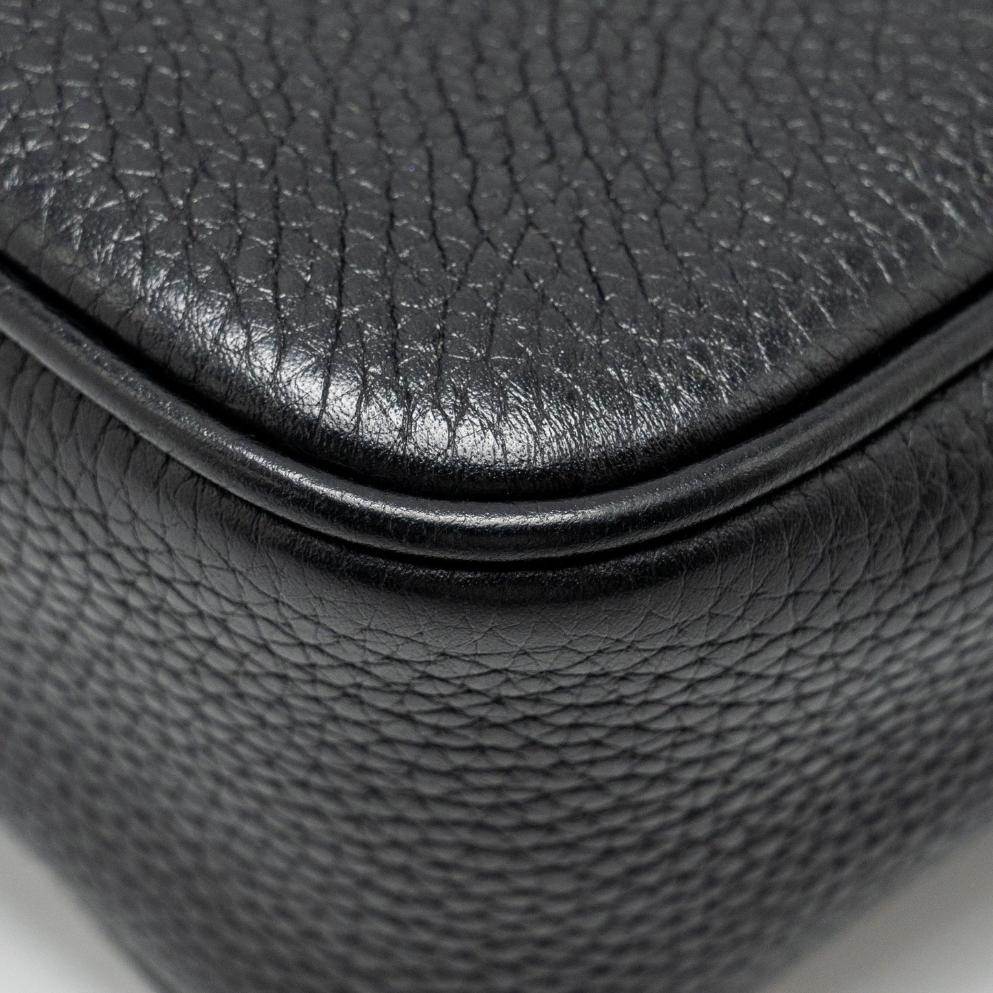 Gucci Soho Disco camera Crossbody Bag Calfskin Black L
