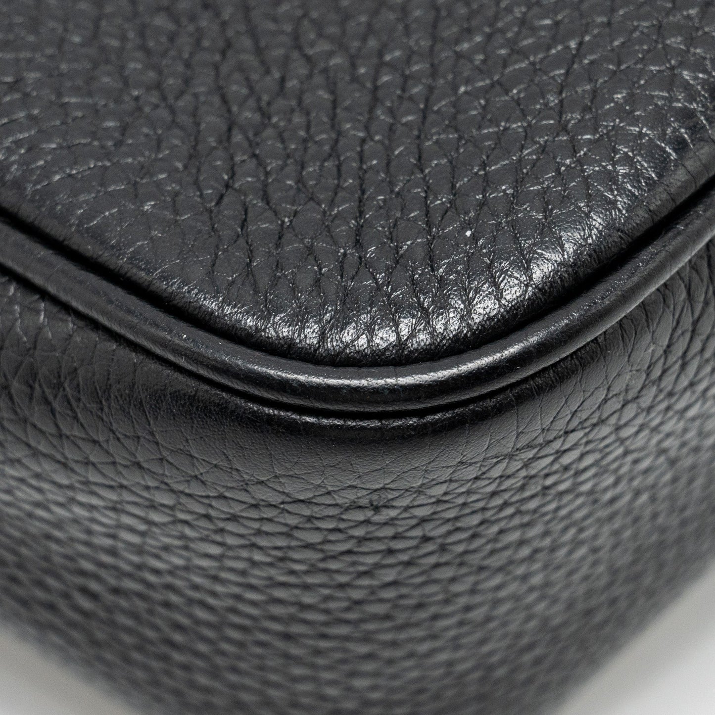 Gucci Soho Disco camera Crossbody Bag Calfskin Black L