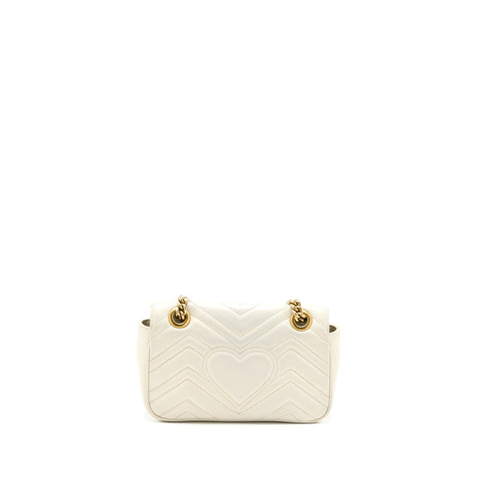 Gucci Mini Marmont Calfskin White