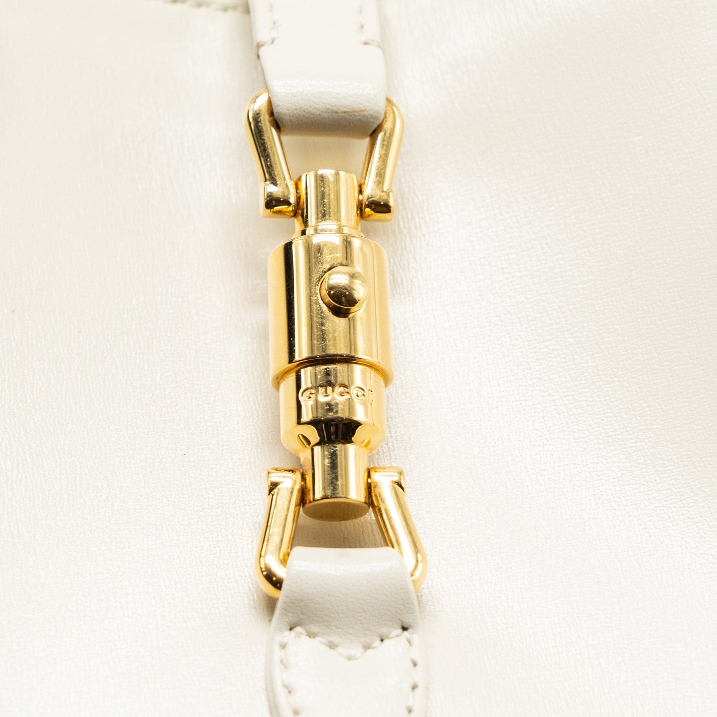 Gucci Jackie 1961 Mini Shoulder Bag Calfskin White