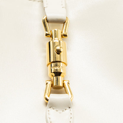 Gucci Jackie 1961 Mini Shoulder Bag Calfskin White