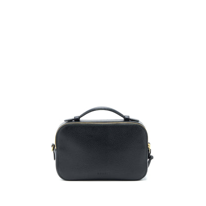 Gucci Snake Printed Camera Bag Calfskin Black