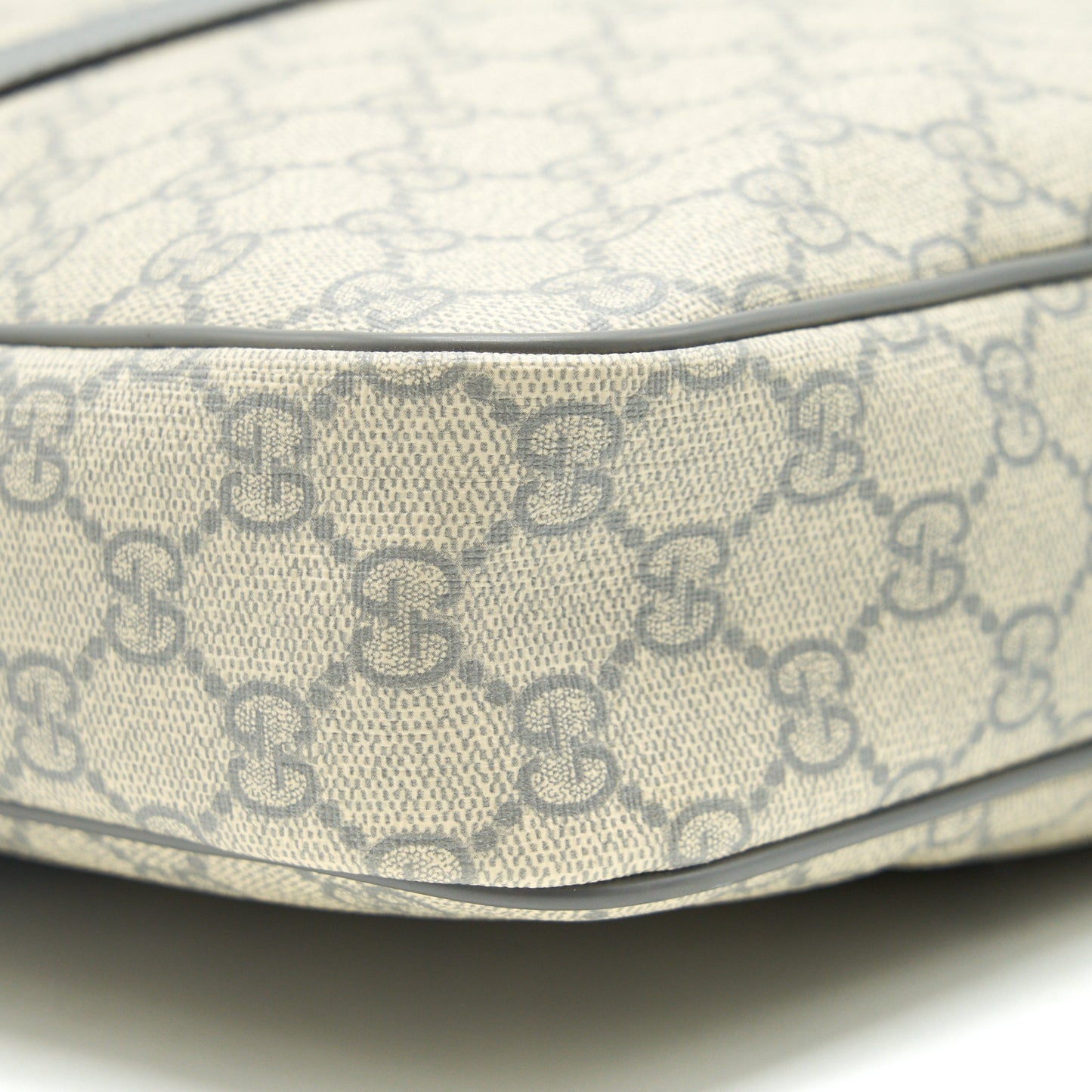 GUCCI Men's Monogram Canvas Briefcase Beige