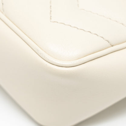 Gucci GG Marmont Super Mini Calfskin White