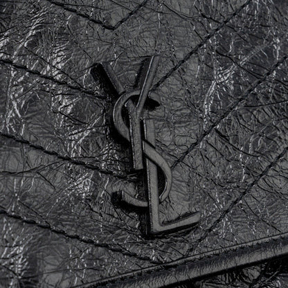 Saint Laurent Niki Baby Calfskin Black Ruthenium hardware