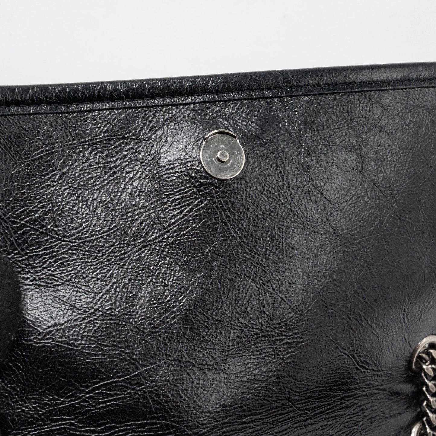 Saint Laurent Niki Baby Calfskin Black Ruthenium hardware
