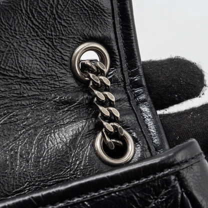 Saint Laurent Niki Baby Calfskin Black Ruthenium hardware